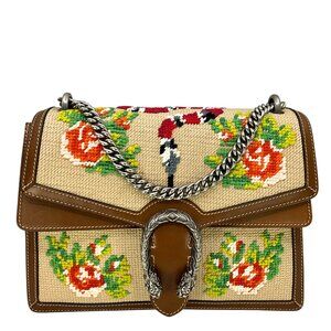 Gucci Embroidered Medium Dionysus Bag